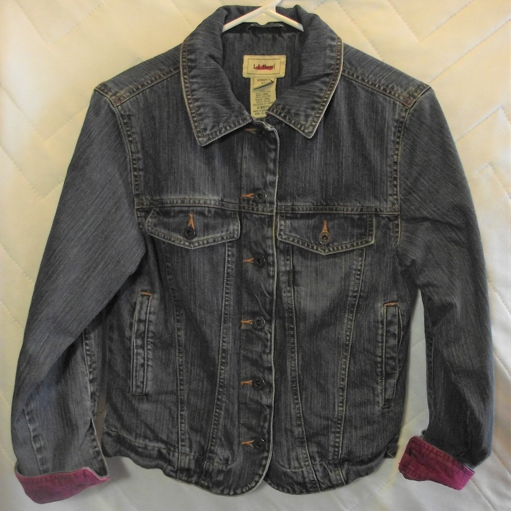 LL Bean Womens Denim Jacket